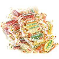 Los mejores  - Vidal Golosinas Soft Fruit. Caramelo de goma sabores: piña- limón- naranja- manzana y fresa. Colores amarillo- rojo y…